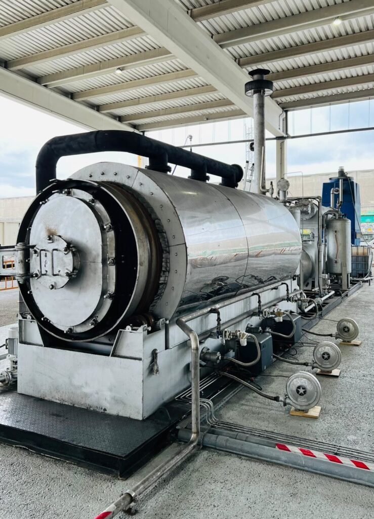 Réacteur de pyrolyse des déchets plastiques Nantek
